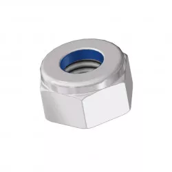 25 boulons (vis + écrou) Ø 10 mm, longueur 70 mm, tête fraisée - Pas 150