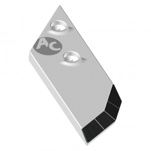 Pointe de charrue boulonnée Lemken 3364055-3364051-(siro)-04220-04112 345x100x20 mm Gauche