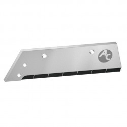 Soc charrue à boulonner Ovlac 64000279 410x110x14 mm Gauche