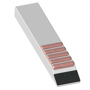Bec à souder plat Universel avec recharge pour décompacteur 300x60x30 mm