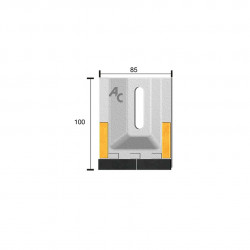 Grattoir Amazone 6960279 100x85x5 mm