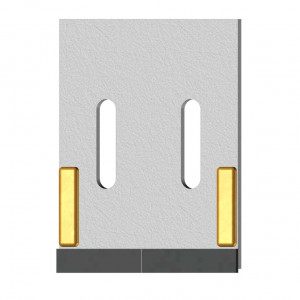 Grattoir Kongskilde 74966861201 127x95x5 mm