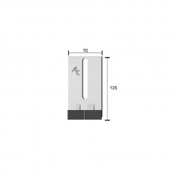 Grattoir Rau 29743 140x70x5 mm