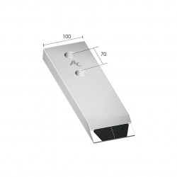 Bec décompacteur plat Bonnel 20803 330x100x70 mm