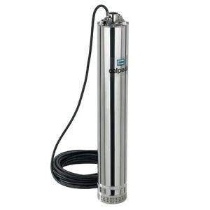 Pompe MPSM 305 CG Mono flotteur Calpeda, 5" immergée multicellulaire inox (turbine noryl) pour puits
