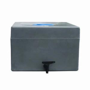 Bidon lave-main mobile Plast'Up 45 L, PEHD, gris