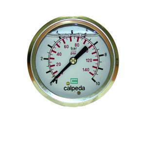 Manomètre à glycérine Calpeda Axial Ø 63