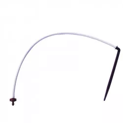 Ensemble goutteur PC JUNIOR CNL NETAFIM, 4 l/h + tubing 3/5 70 cm + pique plastique