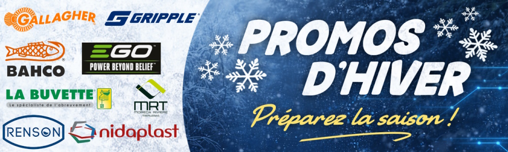 Promos d'Hiver Agrifournitures.fr