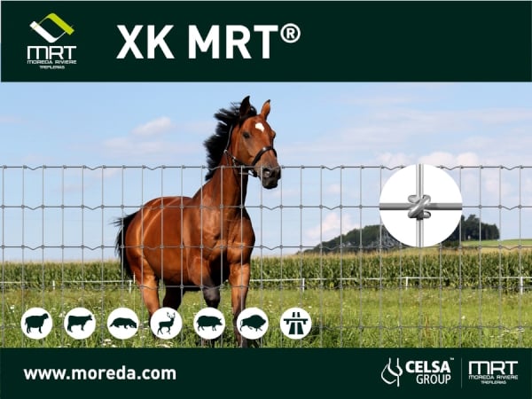 Grillage noué XK Moreda spécial chevaux