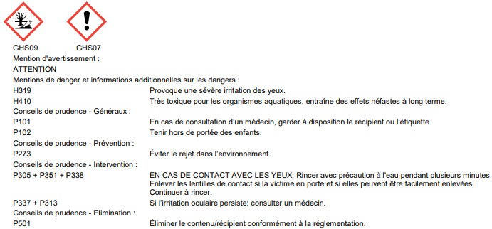 insecticide moustiques formule concentrée insectan