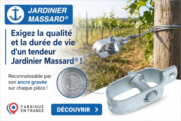 Tendeur raidisseur pour le palissage