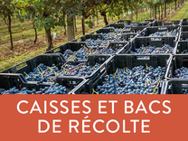 Caisses de récoltes